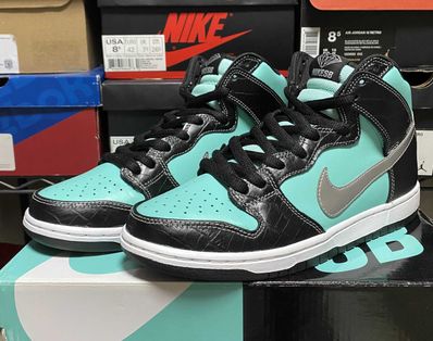 Diamond Supply × Nike SB Dunk High "Tiffany"
