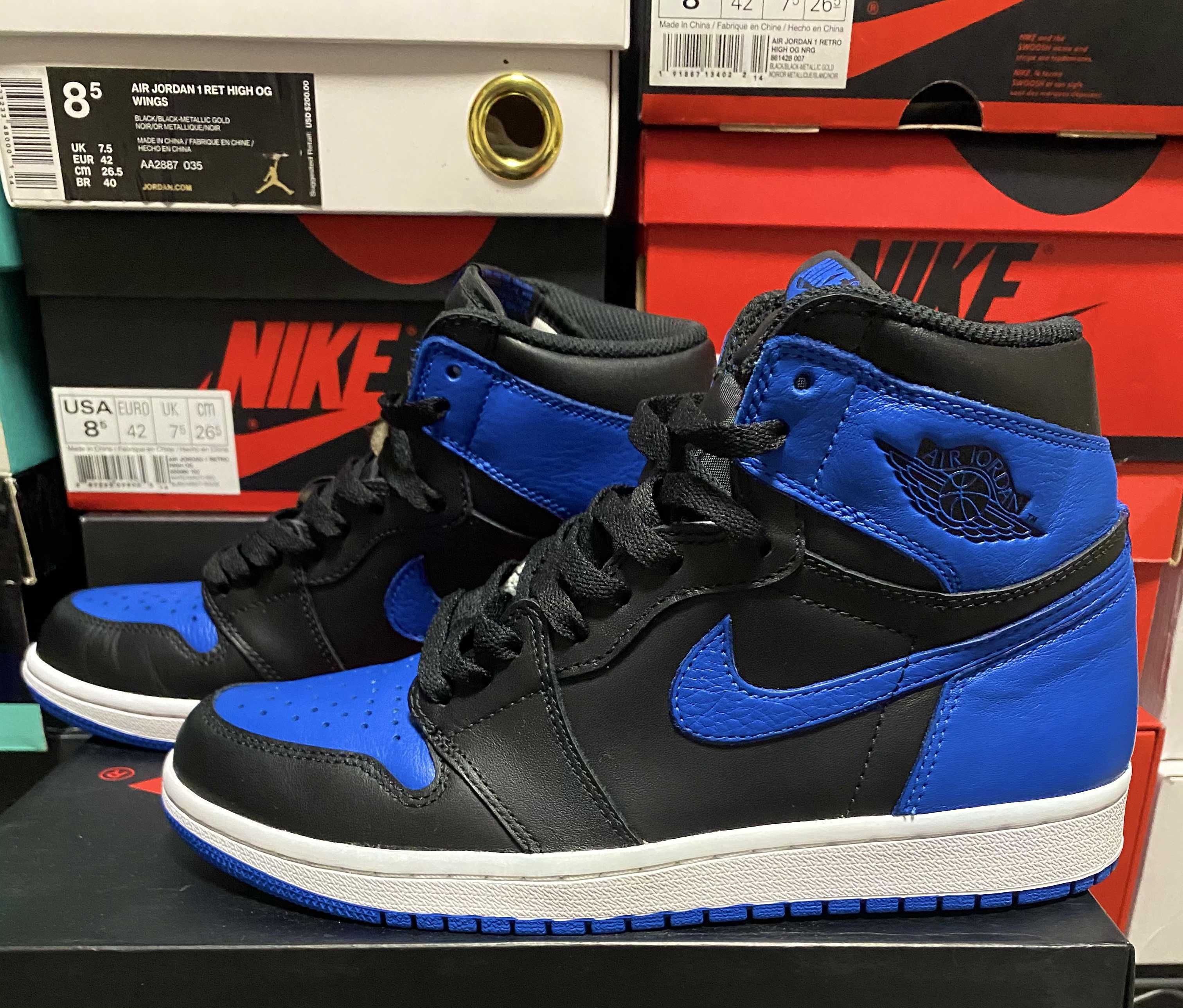 Nike Air Jordan 1 Retro High OG "Royal" (2017)