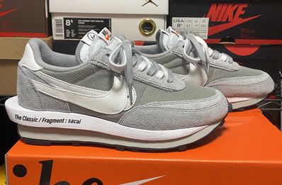 Fragment × sacai × Nike LD Waffle "Light Smoke Grey"