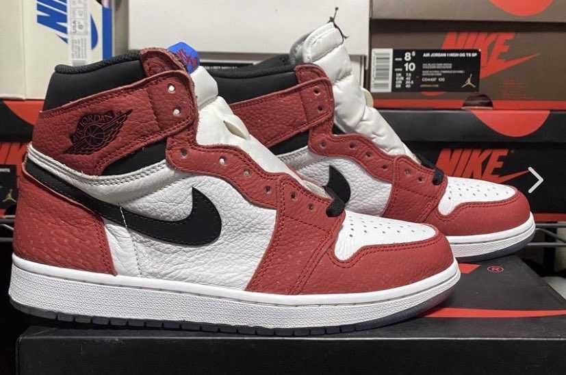 Spiderman × Nike Air Jordan 1 Origin Story "Gym Red/White/Photo Blue/Black"