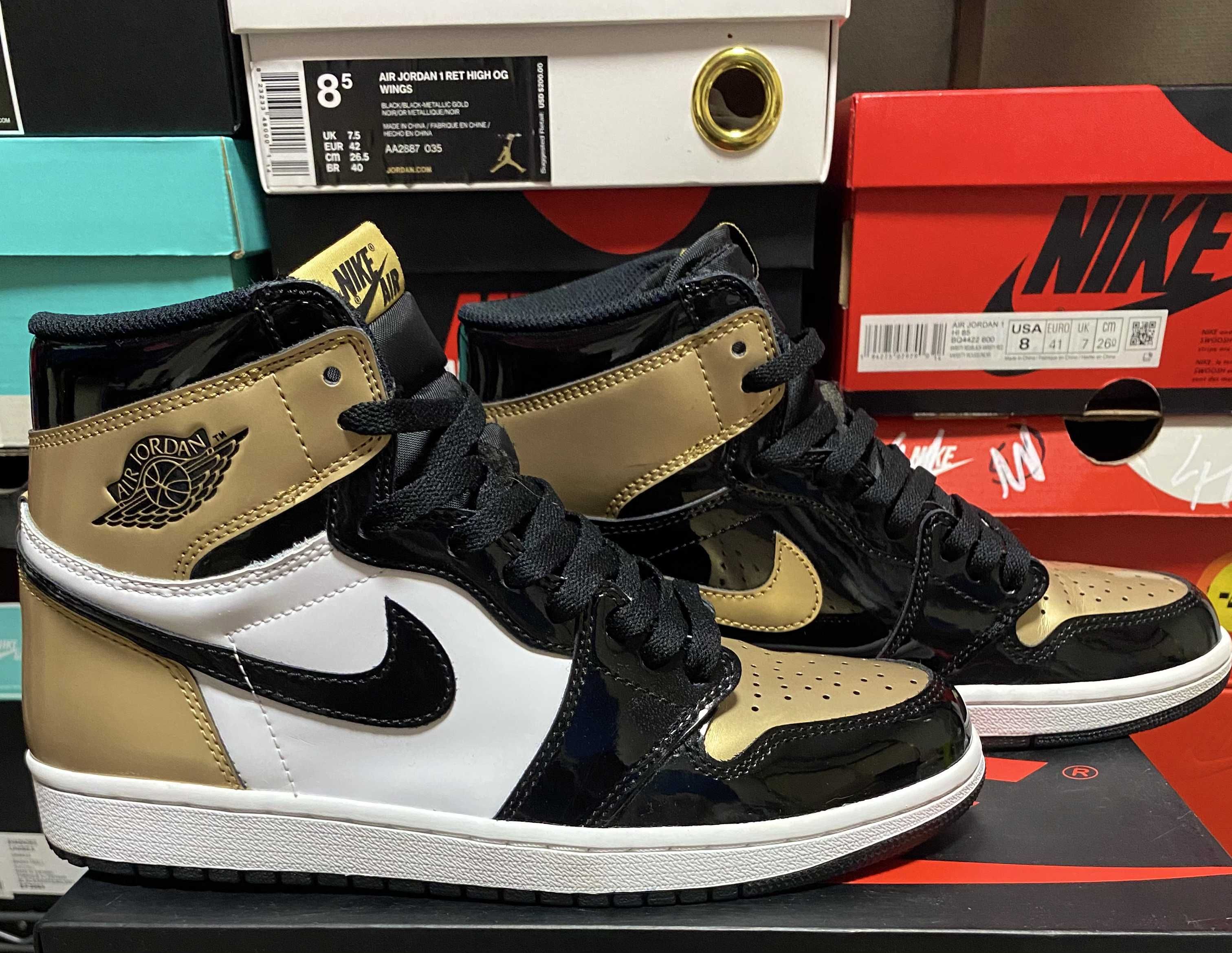 Nike Air Jordan 1 Retro High OG NRG "Gold Toe"
