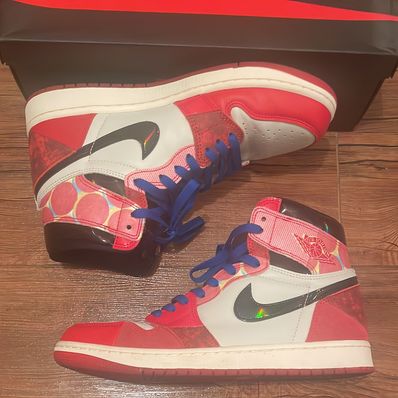 Spider-Man × Nike Air Jordan 1 Retro High OG SP "Spider-Man: Across the Spider-Verse/University Red"