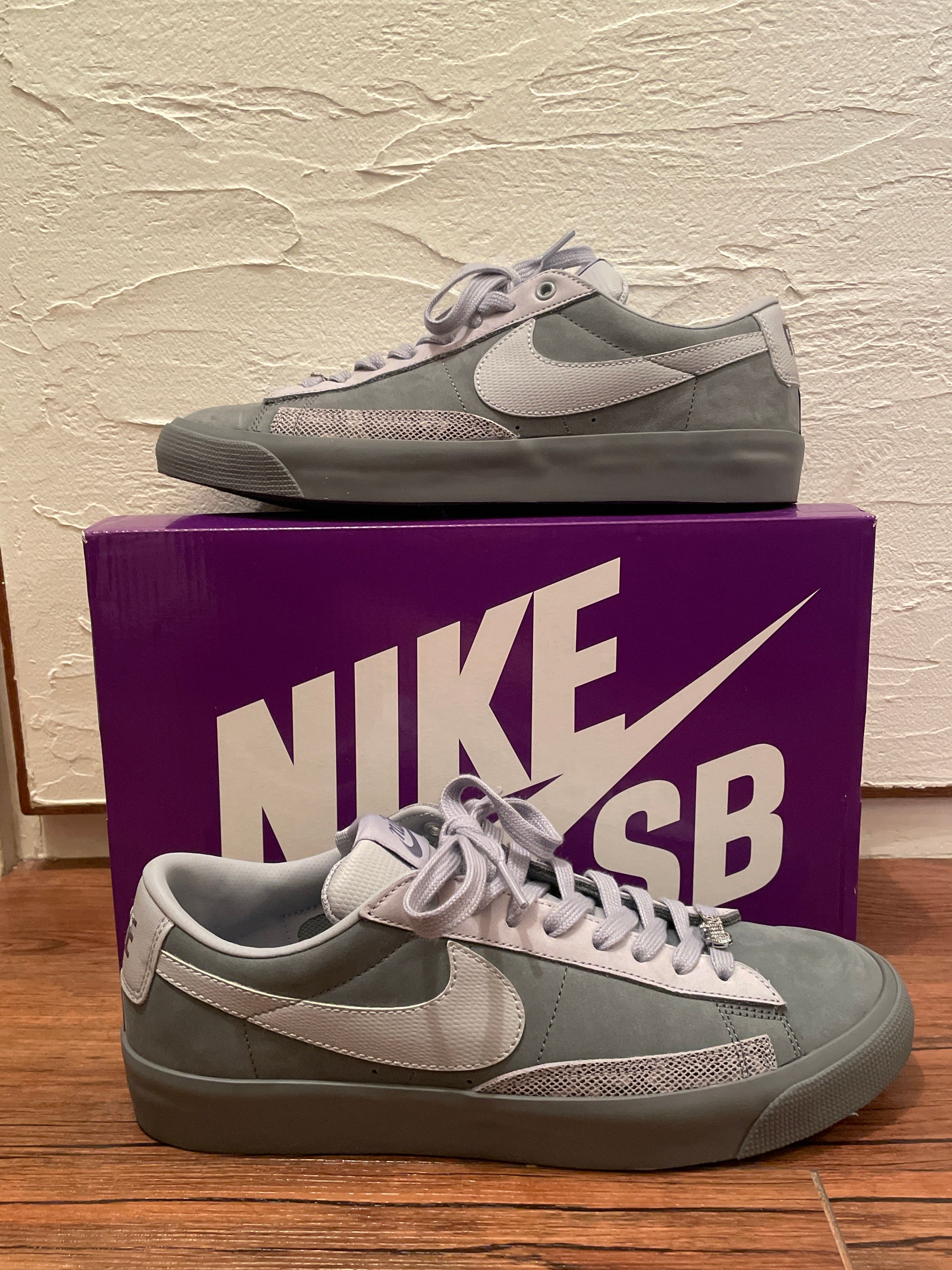 FPAR × Nike SB Blazer Low "Cool Grey"