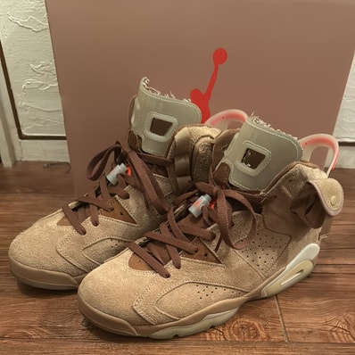 Travis Scott × Nike Air Jordan 6 "British Khaki"