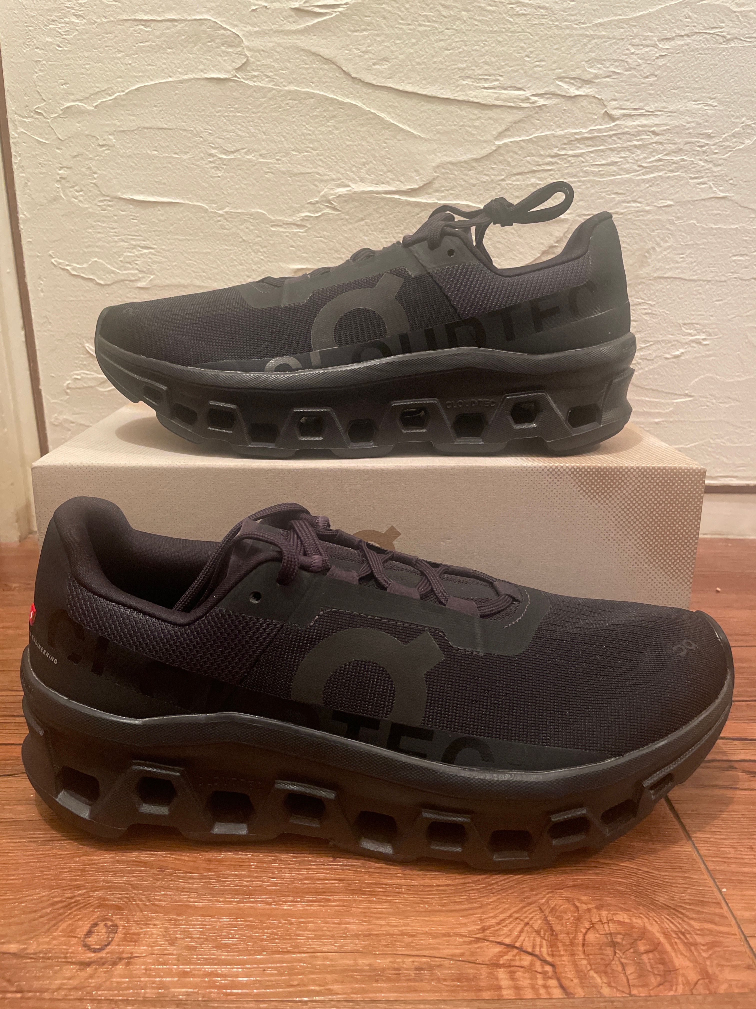 On Cloudmonster "All Black"