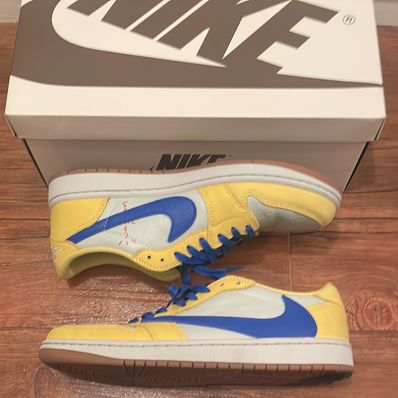 Travis Scott × Nike Women's Air Jordan 1 Retro Low OG "Canary"
