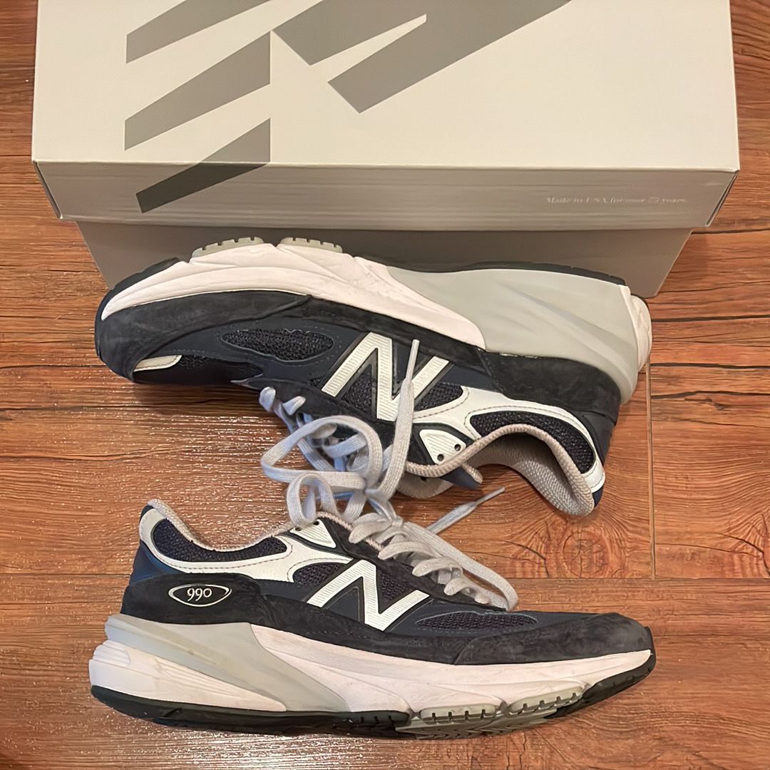 New Balance 990V6 "Navy" (Heel NB Logo)