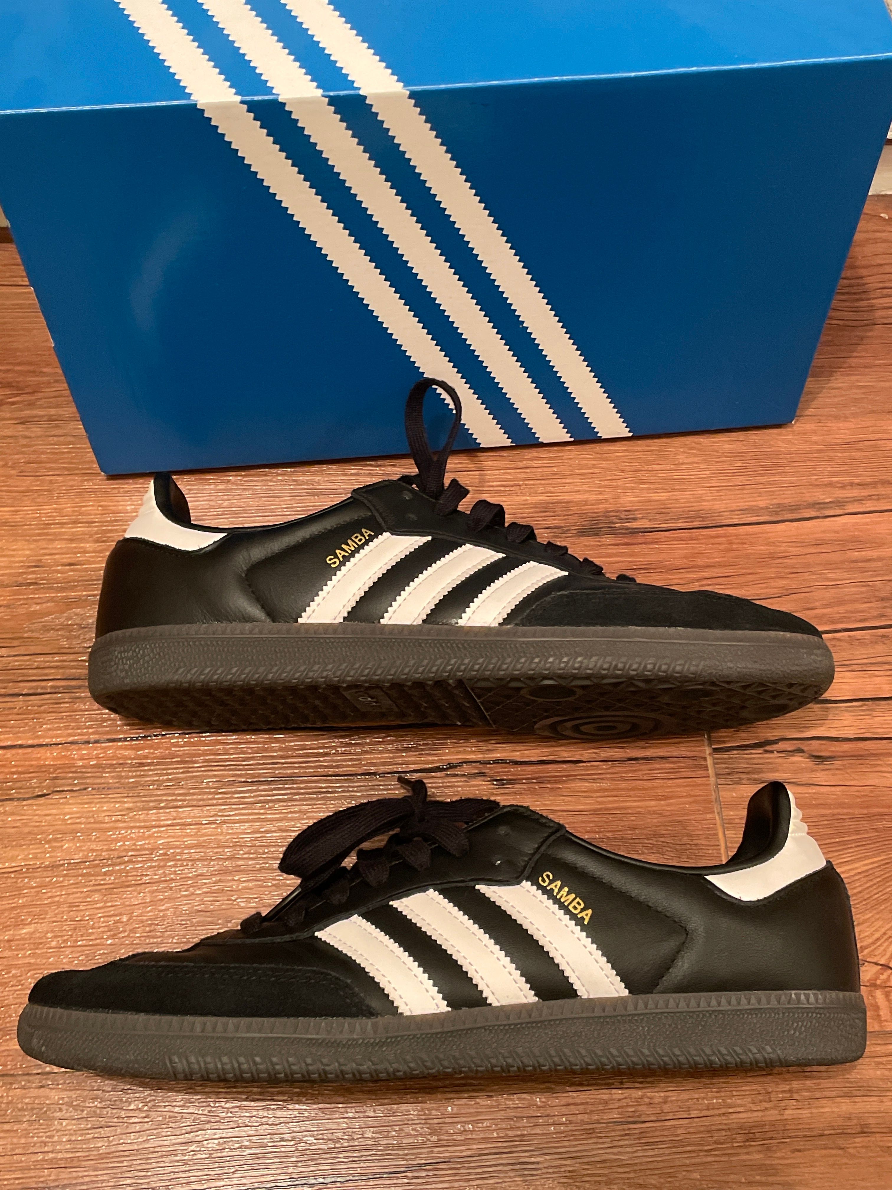 adidas Samba OG "Core Black/Cloud White/Gum"
