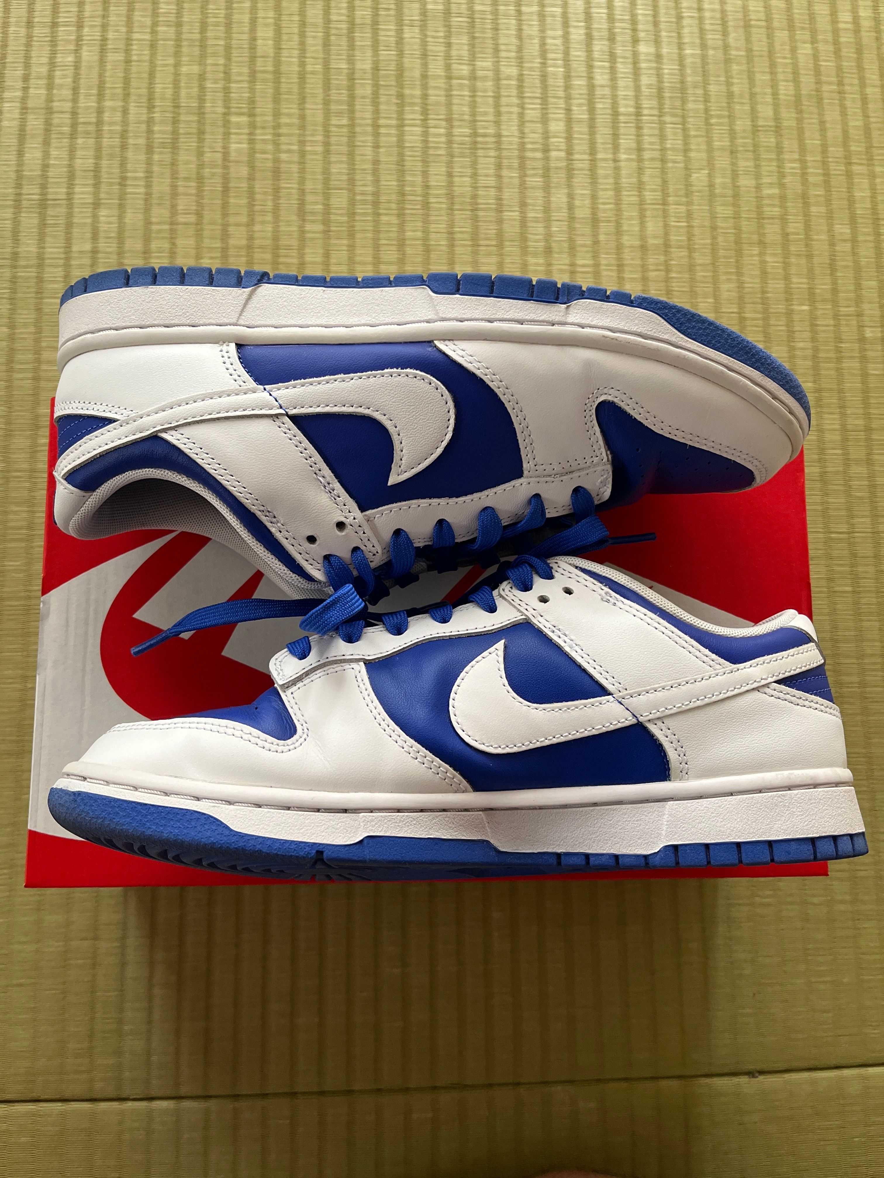 Nike Dunk Low Retro "Racer Blue and White"