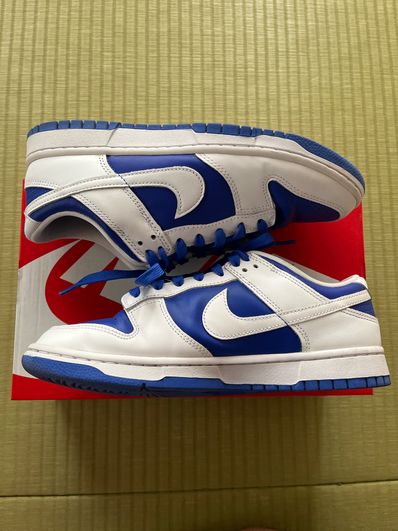 Nike Dunk Low Retro "Racer Blue and White"