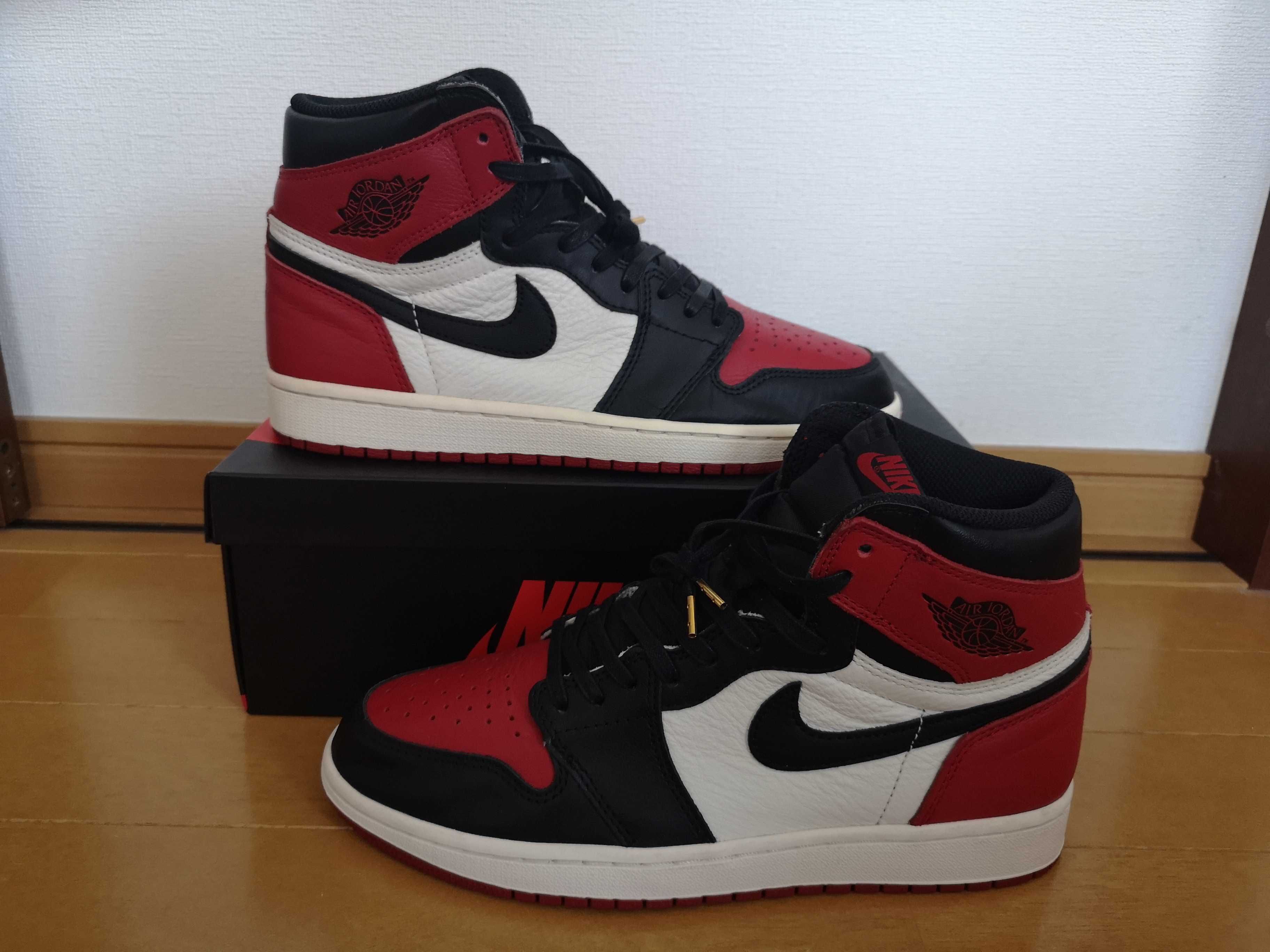 Nike Air Jordan 1 Retro High OG "Bred Toe"