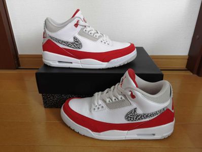 Nike Air Jordan 3 Retro "Tinker White/University Red"