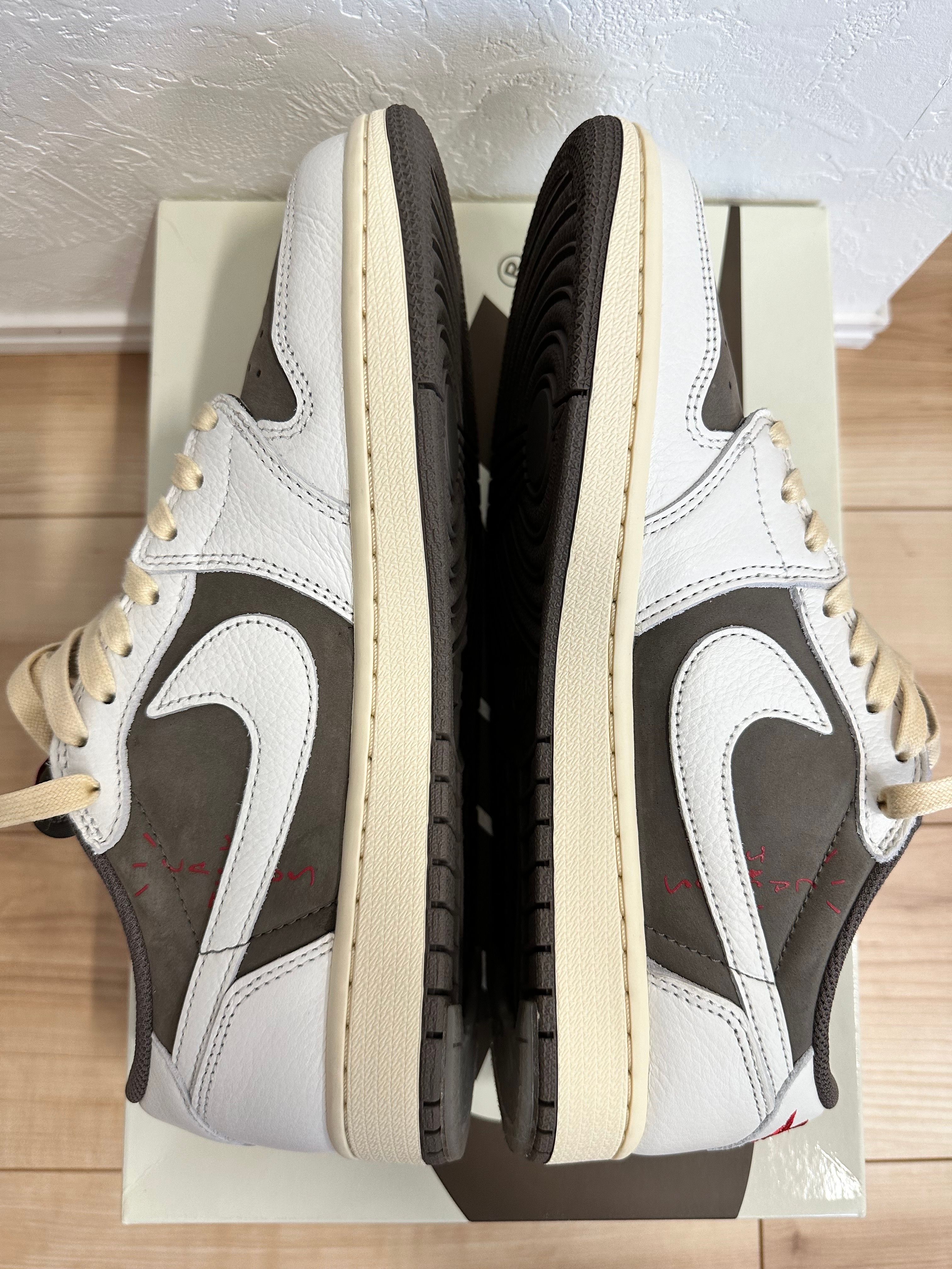 Travis Scott × Nike Air Jordan 1 Low OG SP "Reverse Mocha/Sail and Ridgerock"