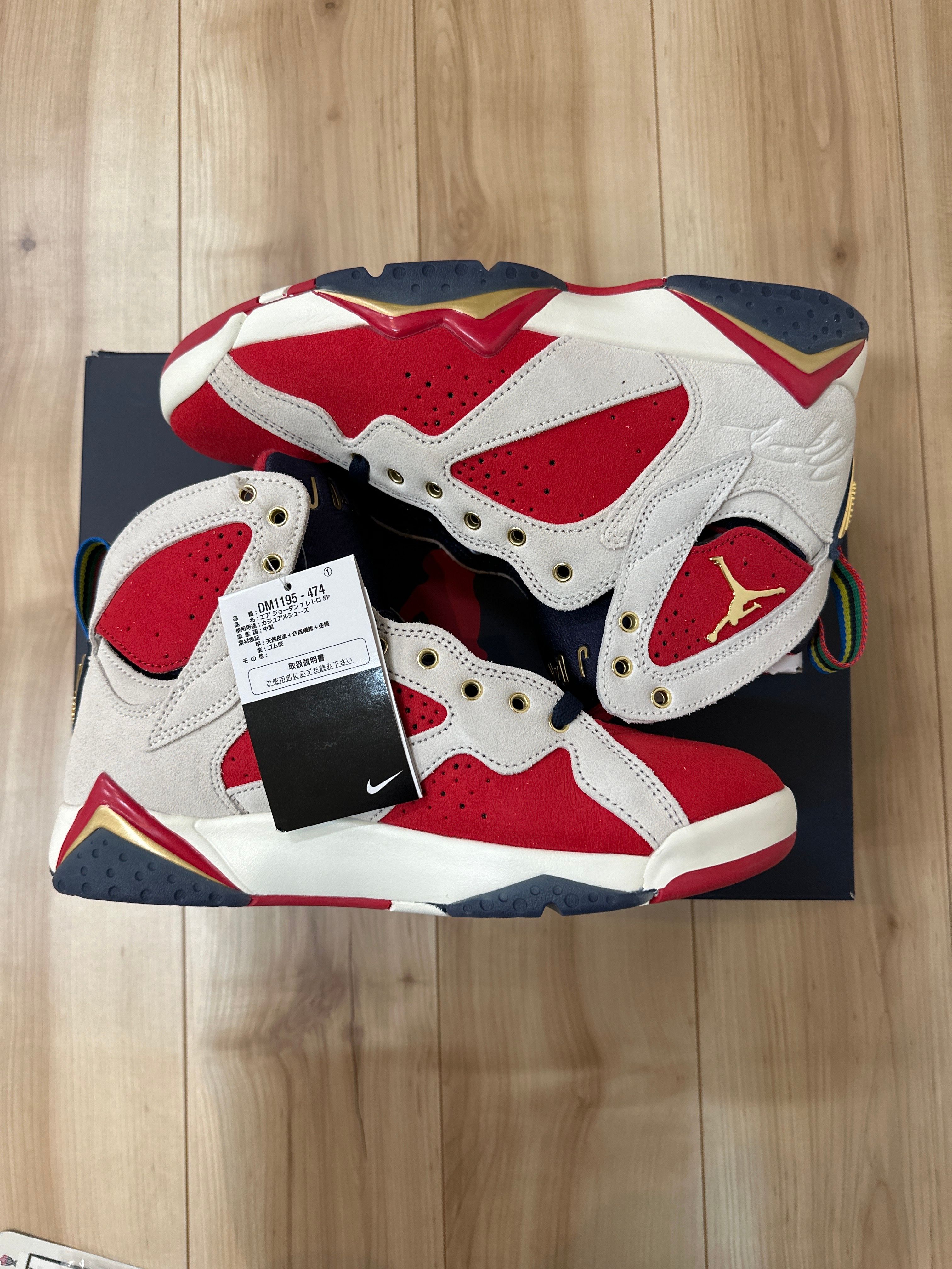 Trophy Room × Nike Air Jordan 7 "True Red and Obsidian"