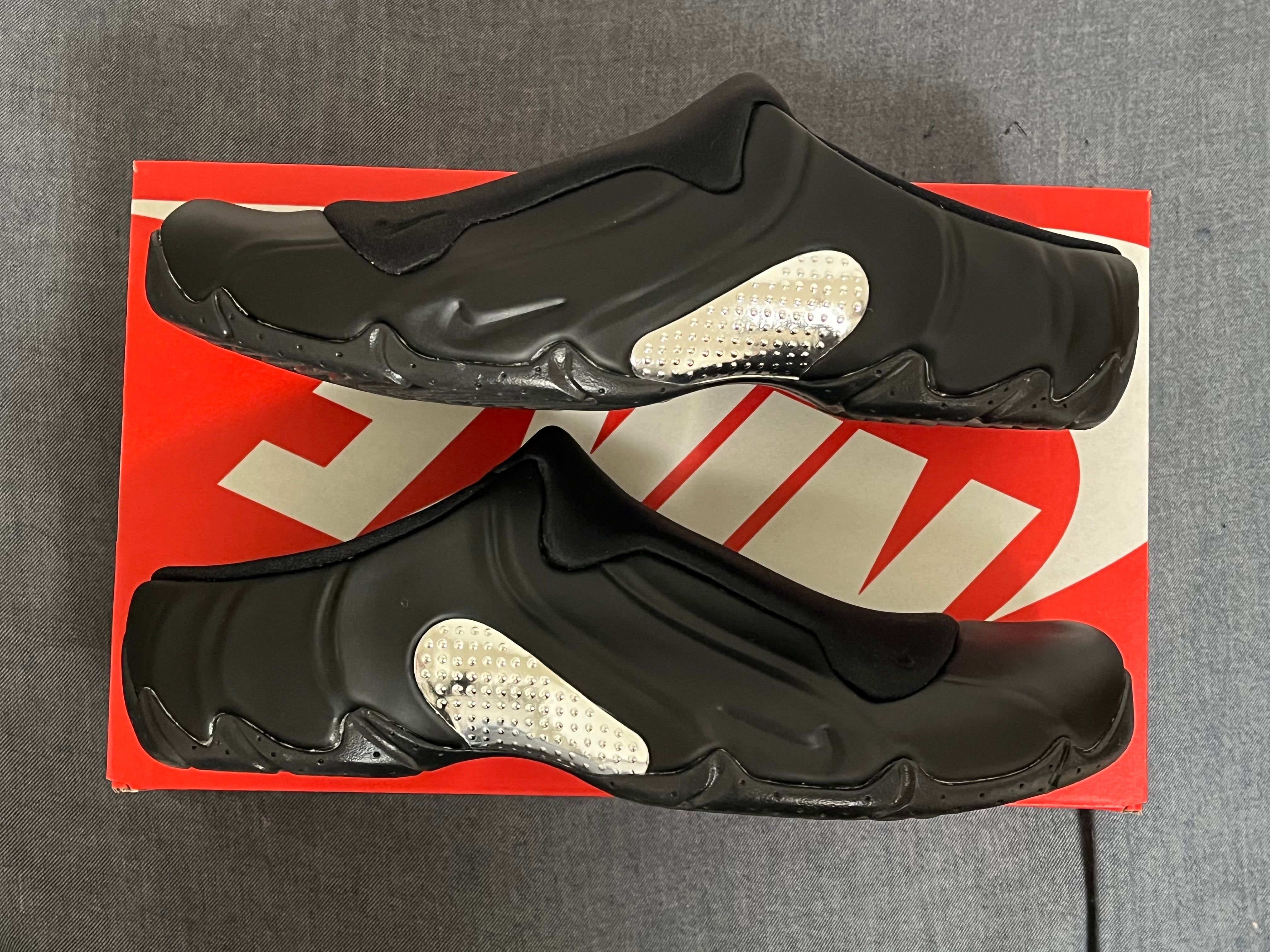 Nike Clogposite "Black and Metallic Silver"