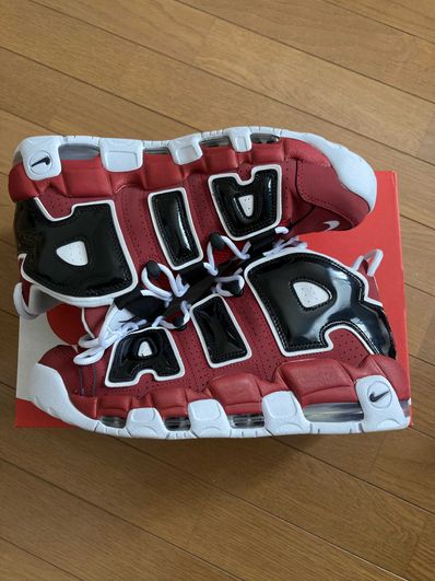 Nike Air More Uptempo ’96 "Black and Varsity Red" (2021)
