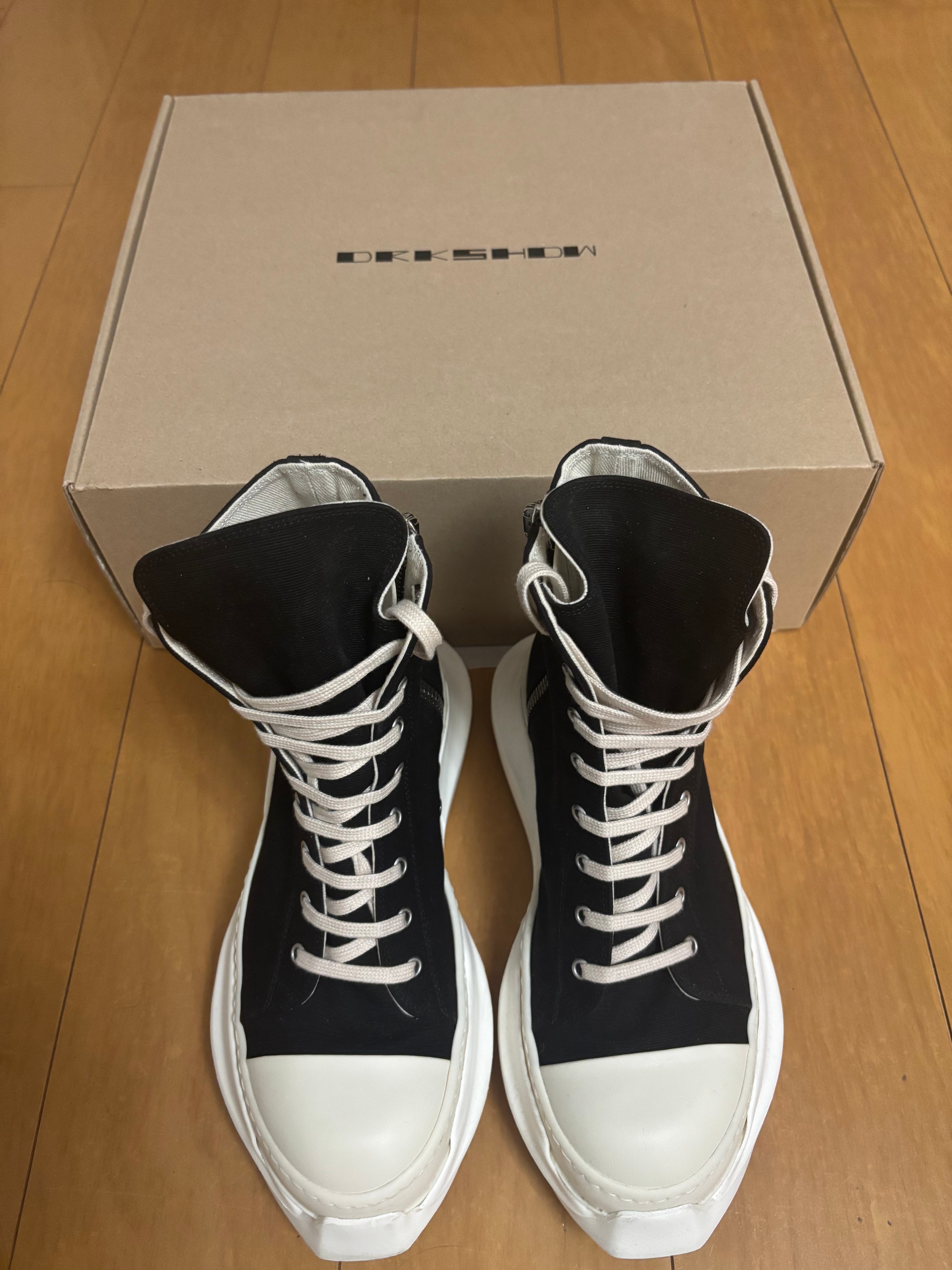 Rick Owens DRKSHDW Barre Abstract "Black/Milk"