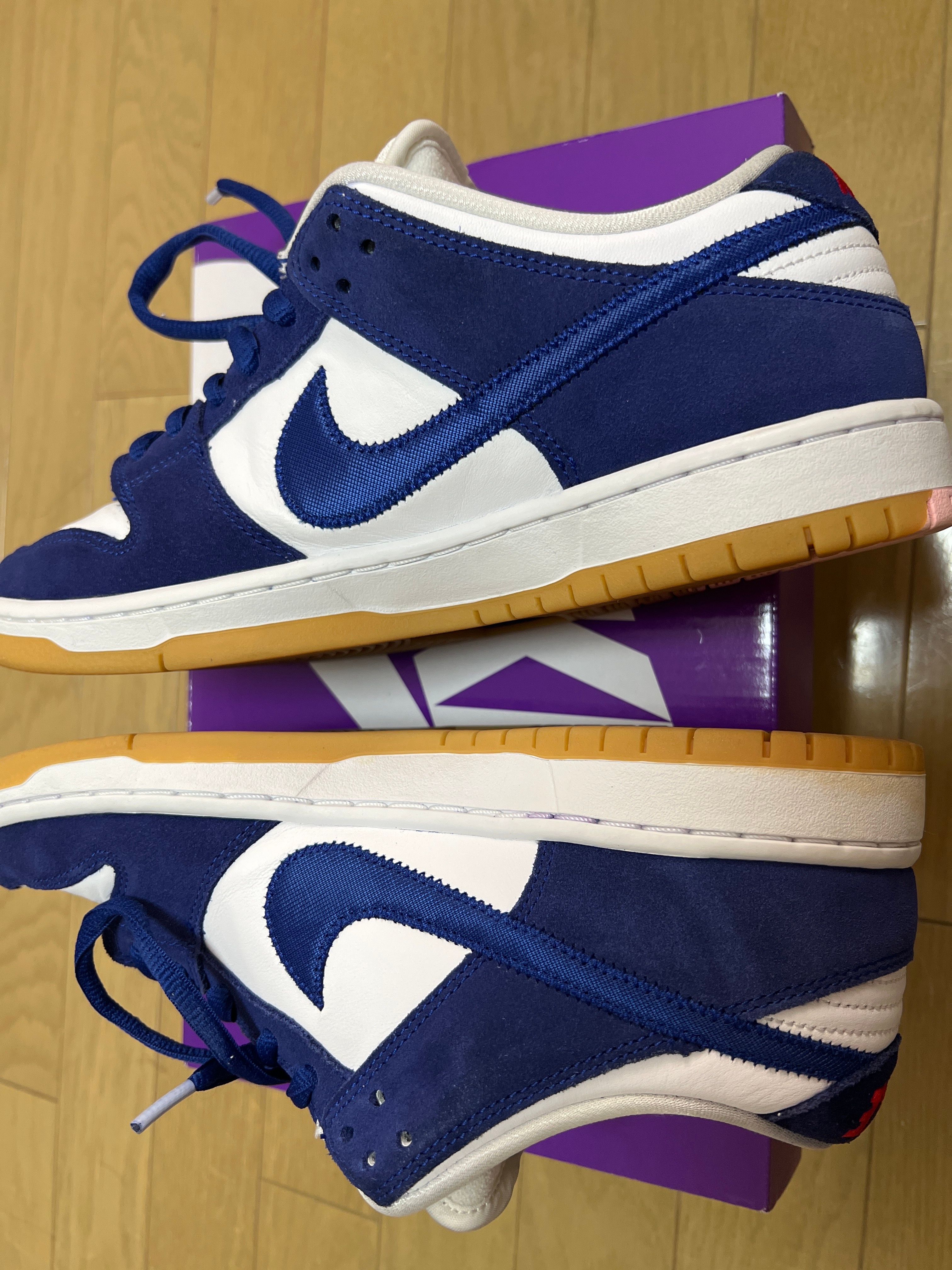 Nike SB Dunk Low "Los Angeles Dodgers/Deep Royal Blue"
