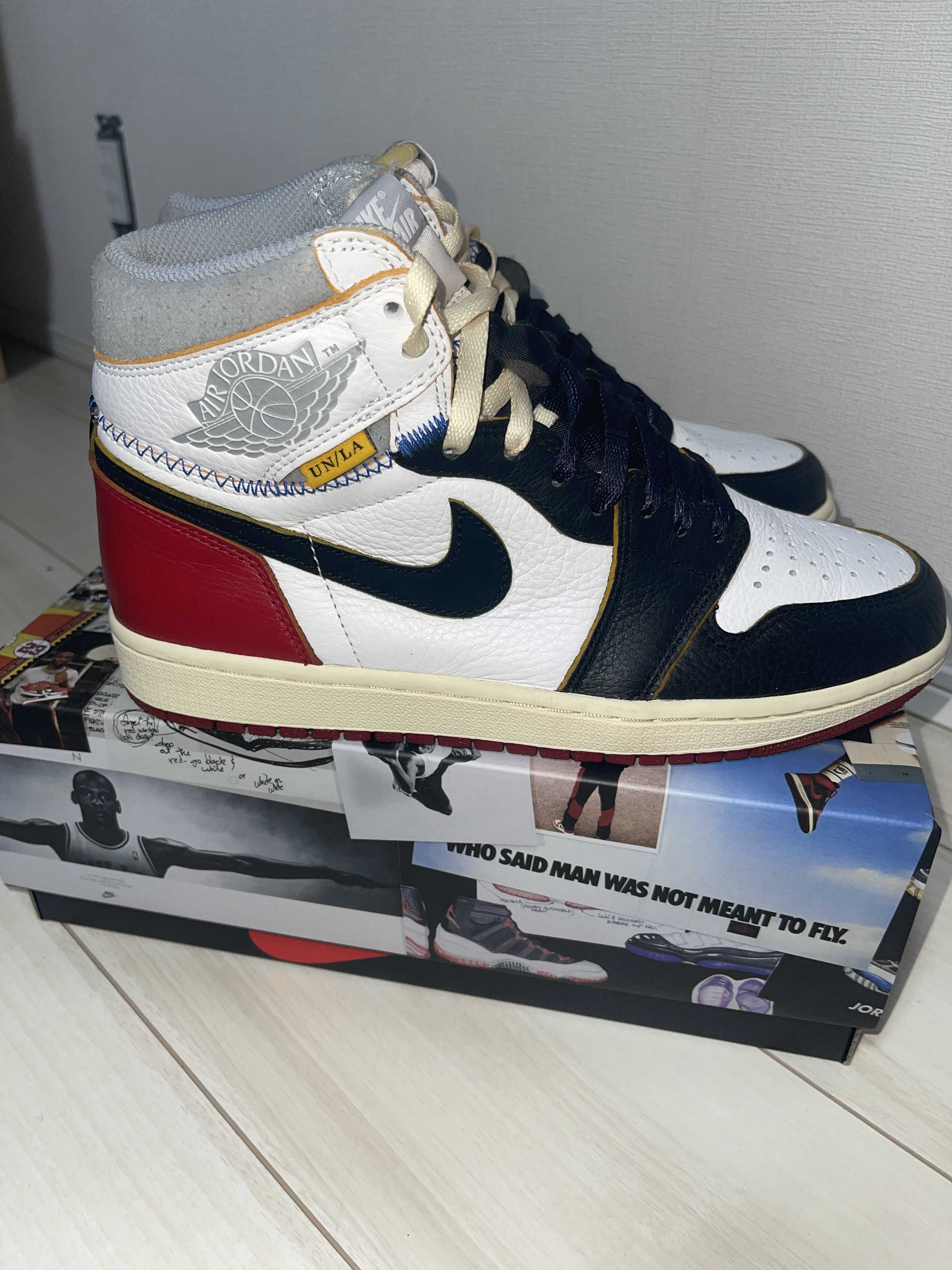 UNION × Nike Air Jordan 1 Retro High OG NRG "Varsity Red/Wolf Grey"
