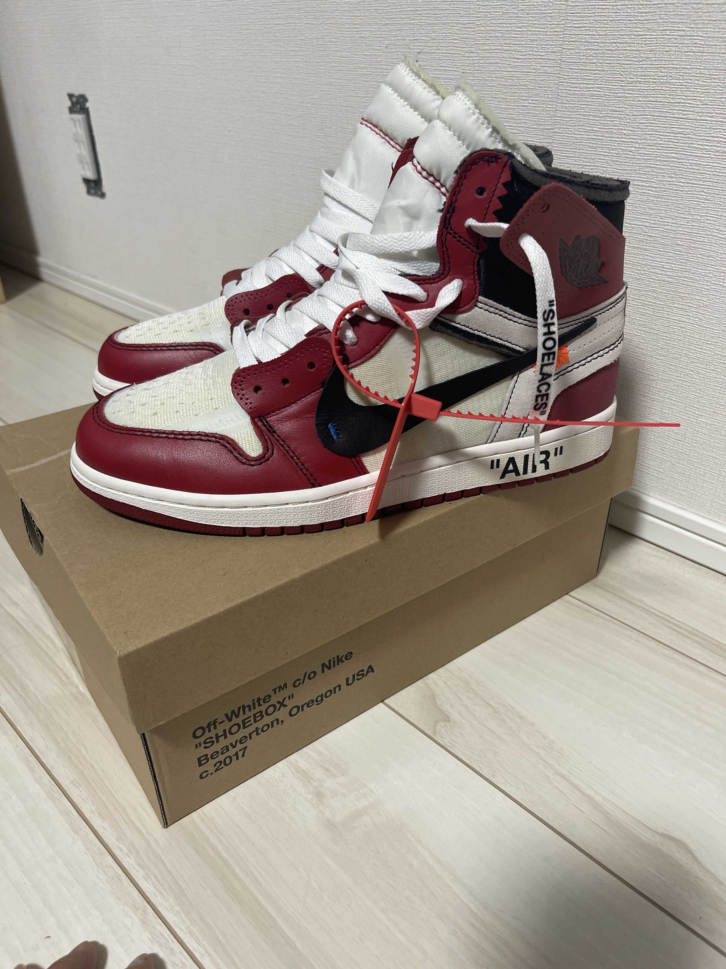 Off-White × Nike Air Jordan 1 Retro High The Ten "Chicago"