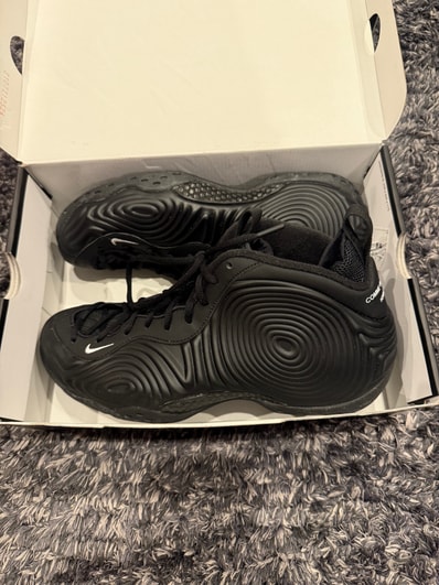 COMME des GARCONS HOMME PLUS × Nike Air Foamposite One "Black"