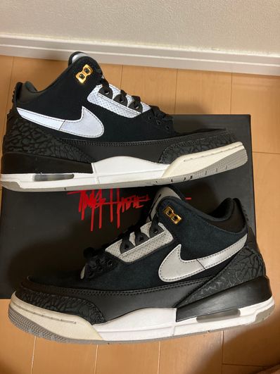 Nike Air Jordan 3 Retro Tinker "Black/Cement Grey"