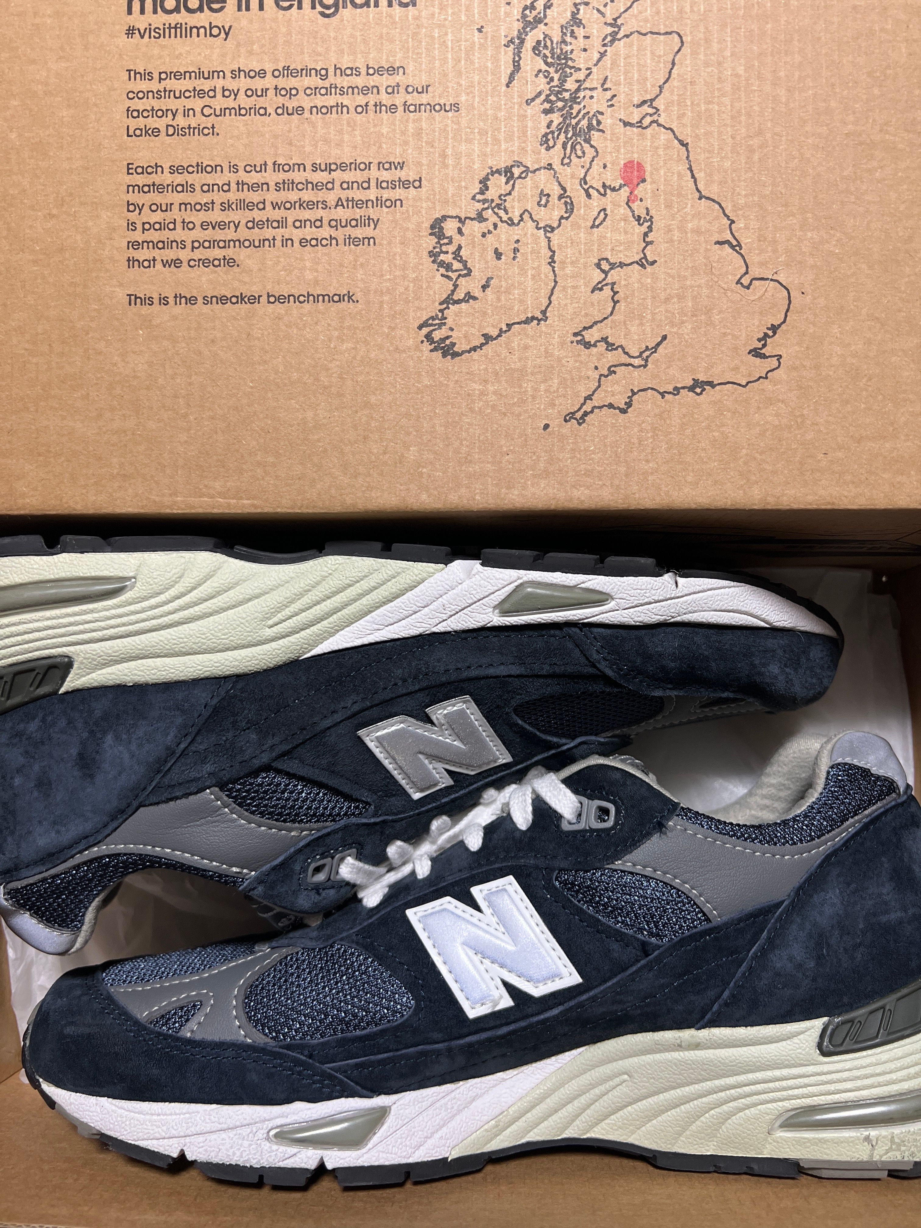 New Balance M991NV "Navy" 