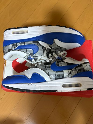 atmos × Nike Air Max 1 Blue "We Love Nike"