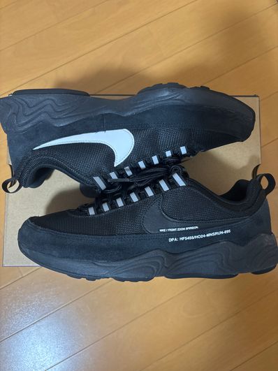 Fragment × Nike Air Zoom Spiridon SP "Black"