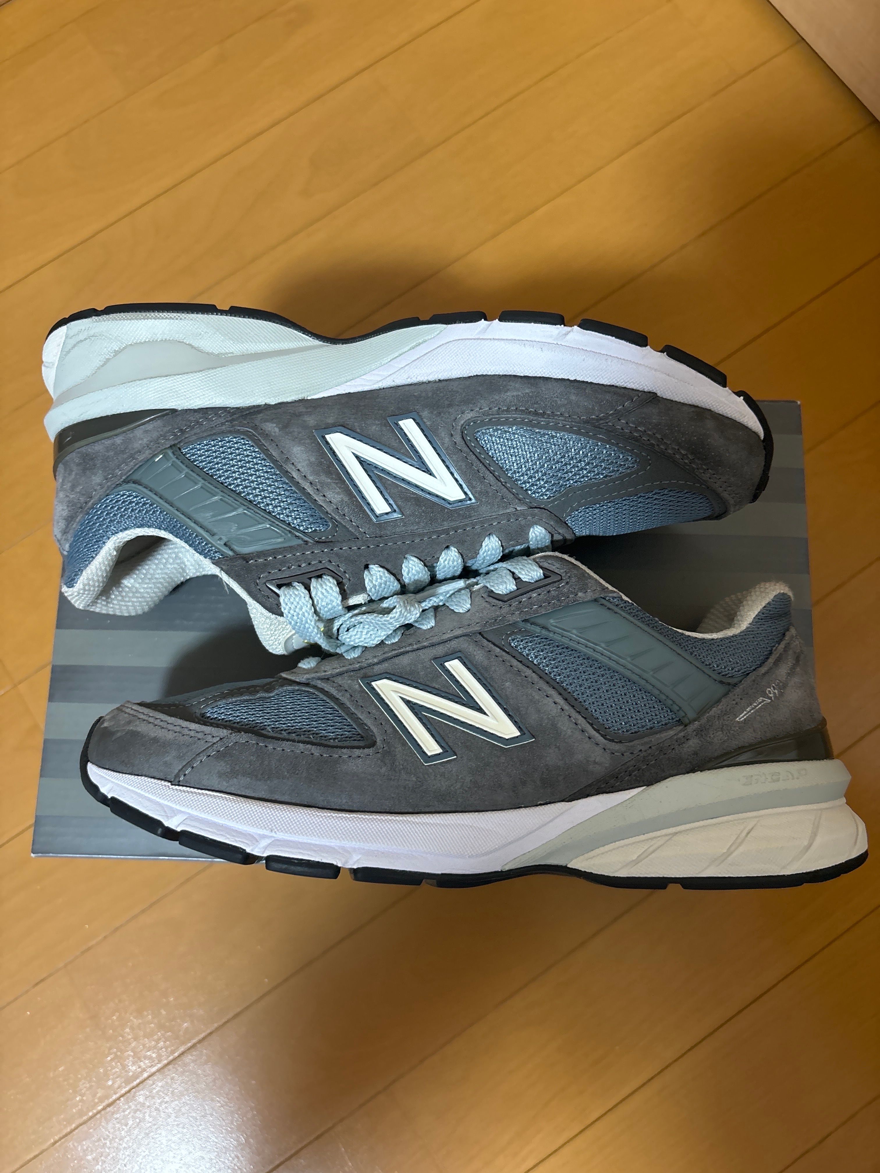SSZ × Akio Hasegawa × New Balance 990V5 "Gray"
