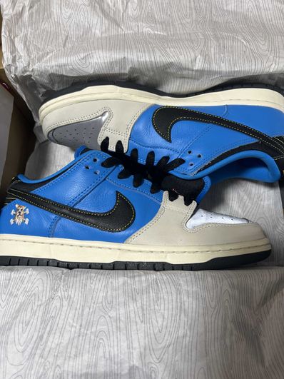 Instant Skateboards × Nike SB Dunk Low "Blue Hero"