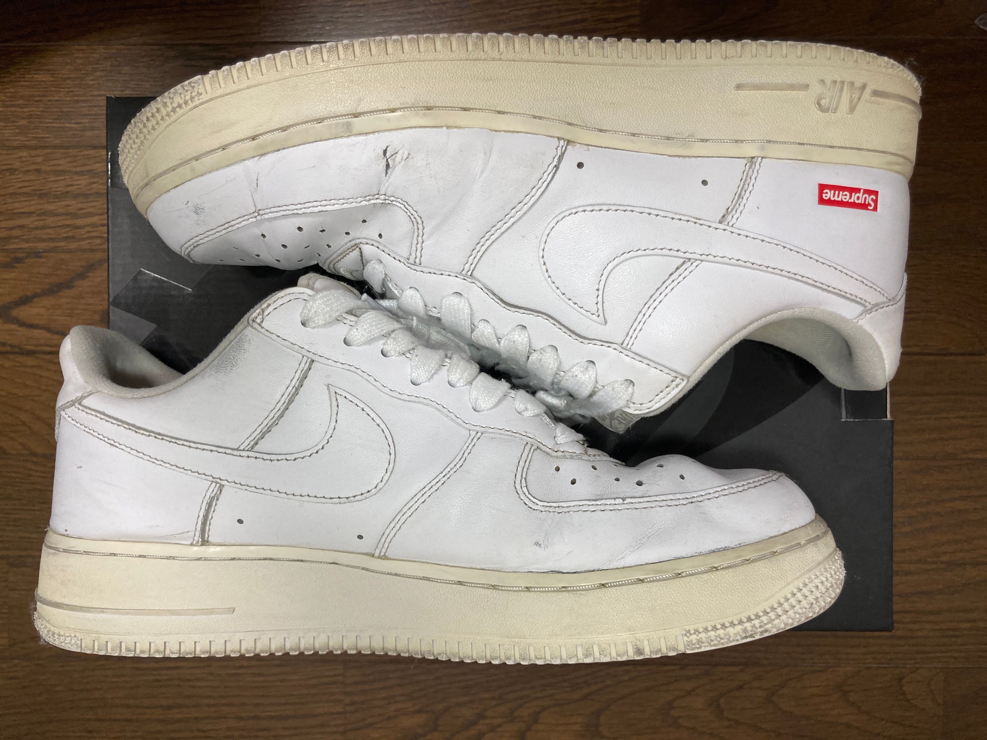 Supreme × Nike Air Force 1 Low "White"
