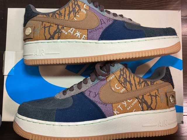 Travis Scott × Nike Air Force 1 Low Cactus Jack "Multi Color"