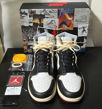 UNION × Nike Air Jordan 1 Retro High OG NRG "Varsity Red/Wolf Grey"