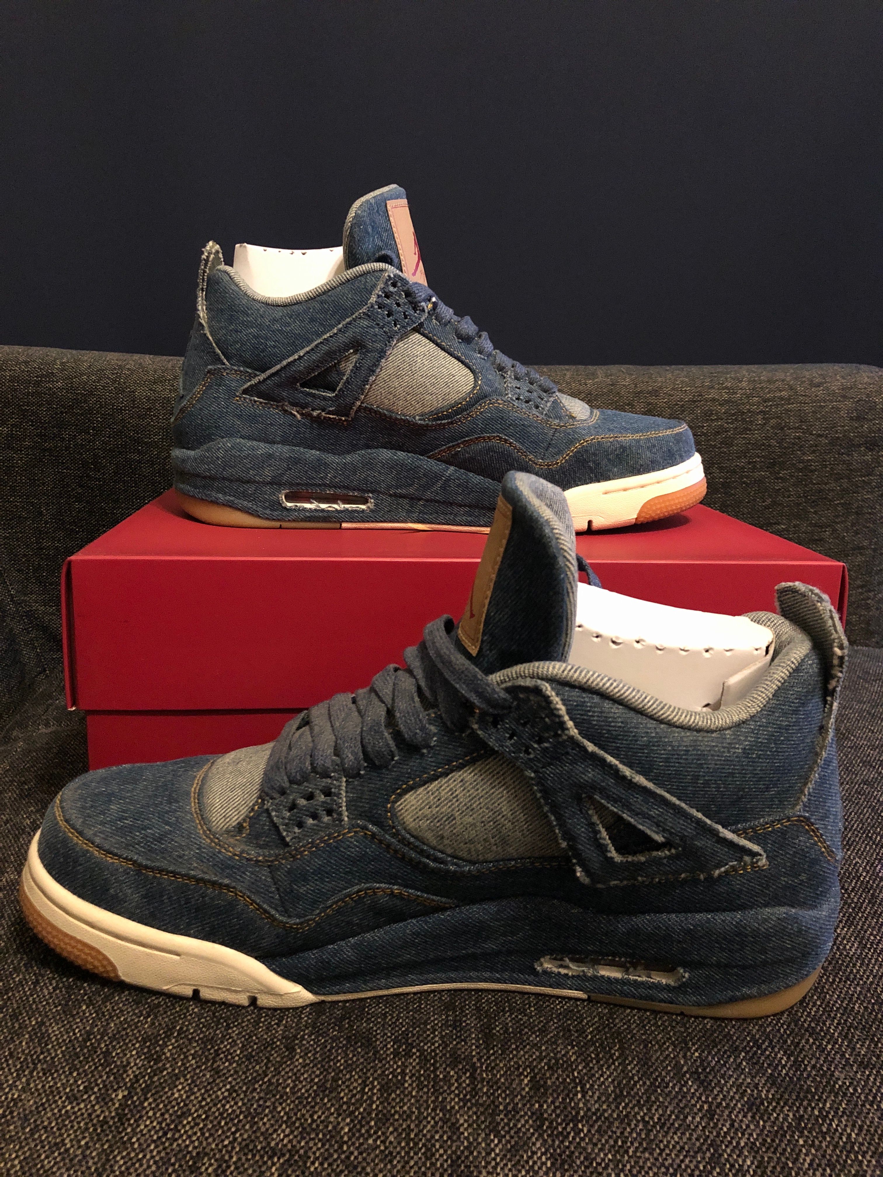 Nike × Levi's Air Jordan 4 "Denim"(タグ:LEVIS®)
