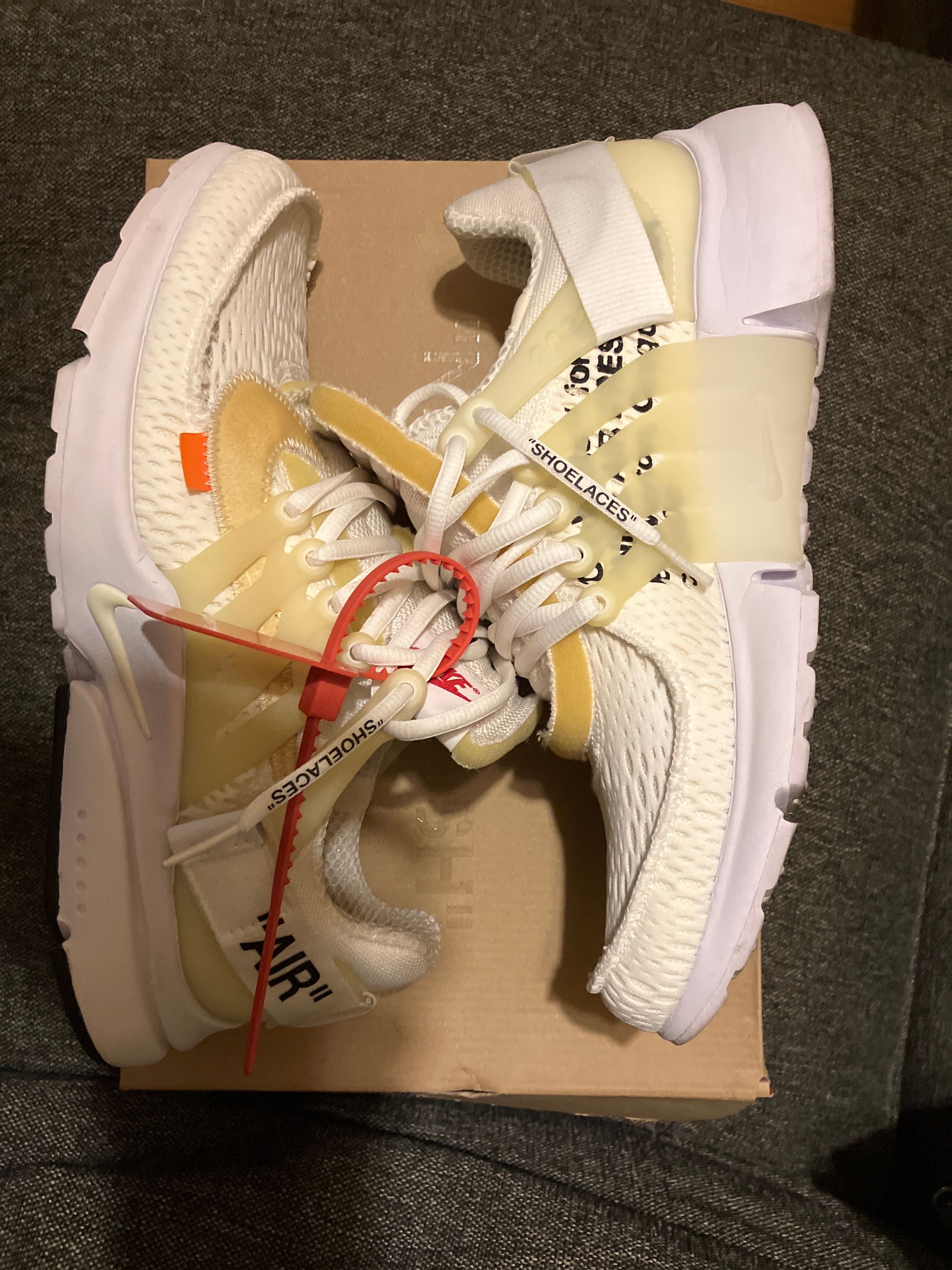 Off-White × Nike Air Presto "White/Black/Cone"