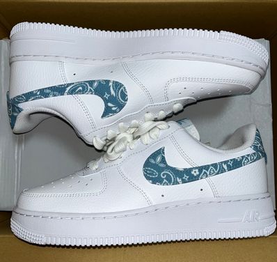 Nike Women's Air Force 1 Low '07 Essential "Blue Paisley"