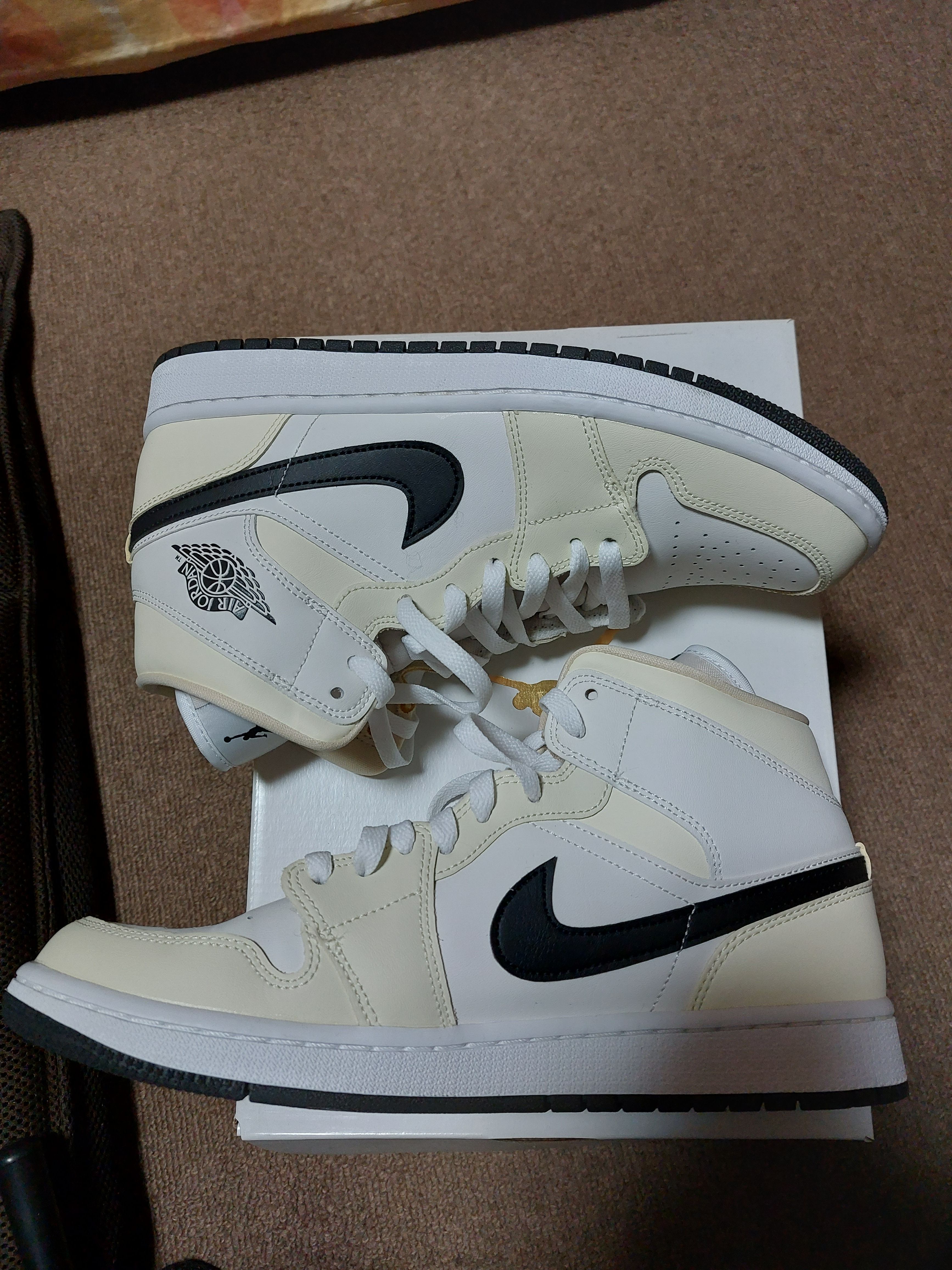 Nike Women's Air Jordan 1 Mid "Coconut Milk"