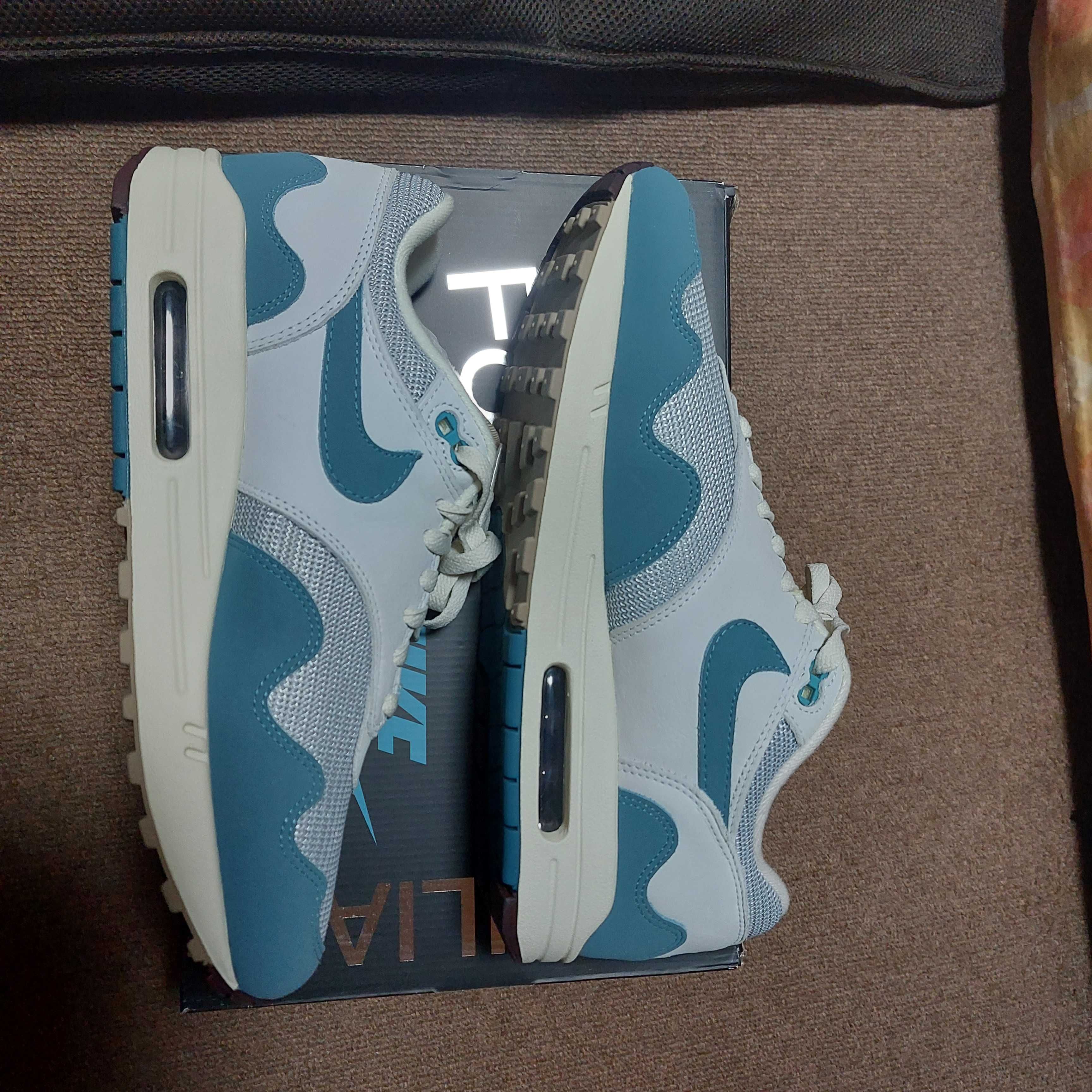 Patta × Nike Air Max 1 "Noise Aqua"