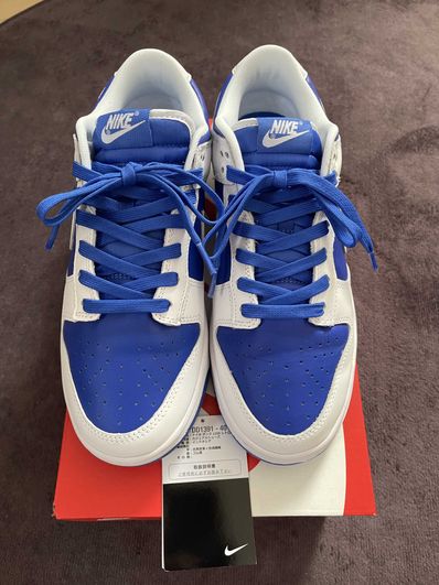 Nike Dunk Low Retro "Racer Blue and White"