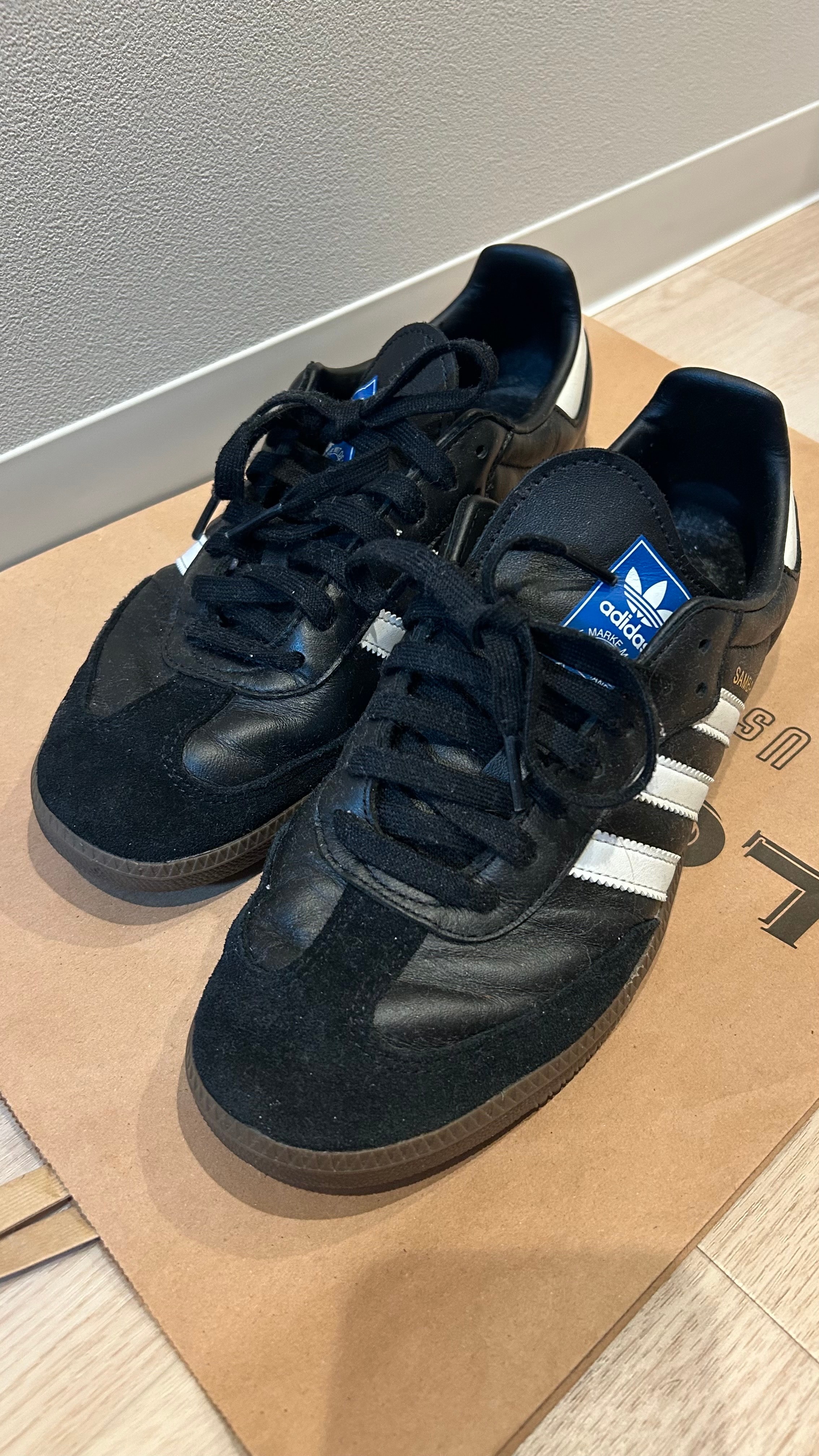 adidas Samba OG "Core Black/Cloud White/Gum"