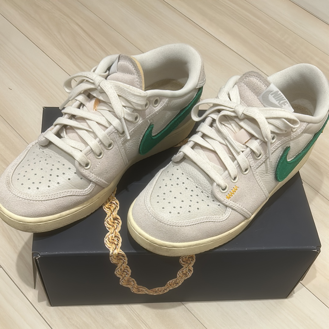 UNION × Nike Air Jordan 1 Low KO "Sail Leather"