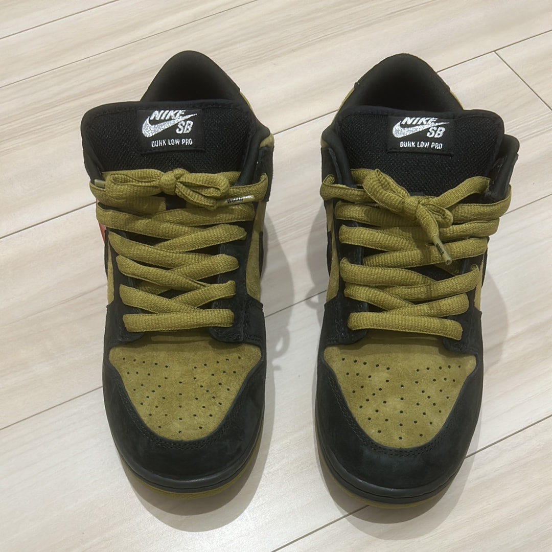 Supreme × Nike SB Dunk Low "Camper Green" (Asia Exclusive) (25FW Week2)