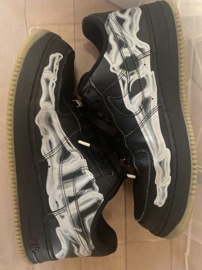Nike Air Force 1 Low "Black Skeleton"