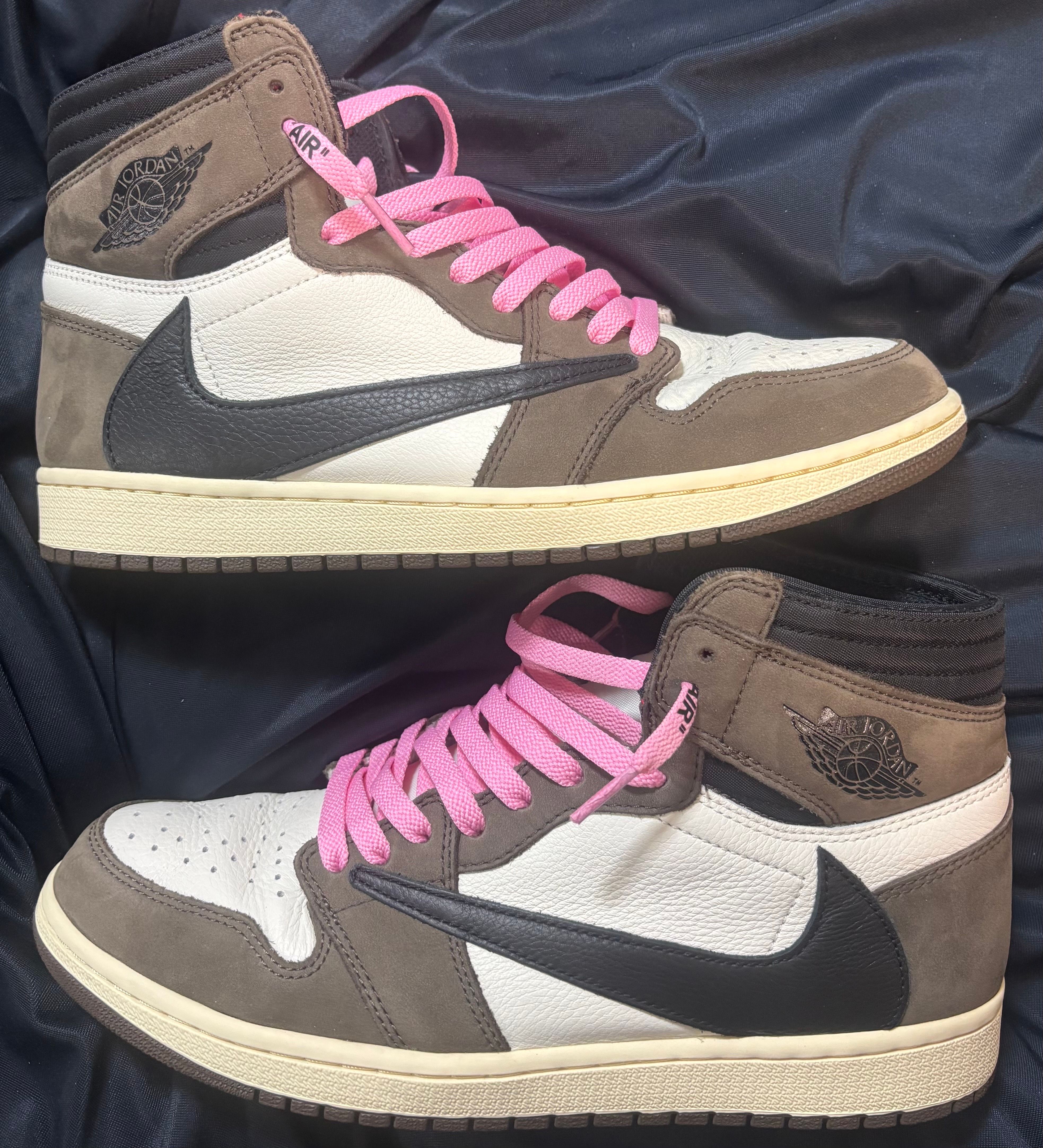 Travis Scott × Nike Air Jordan 1 Retro High OG TS SP "Sail/Dark Mocha"