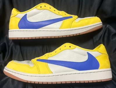 Travis Scott × Nike Women's Air Jordan 1 Retro Low OG "Canary"