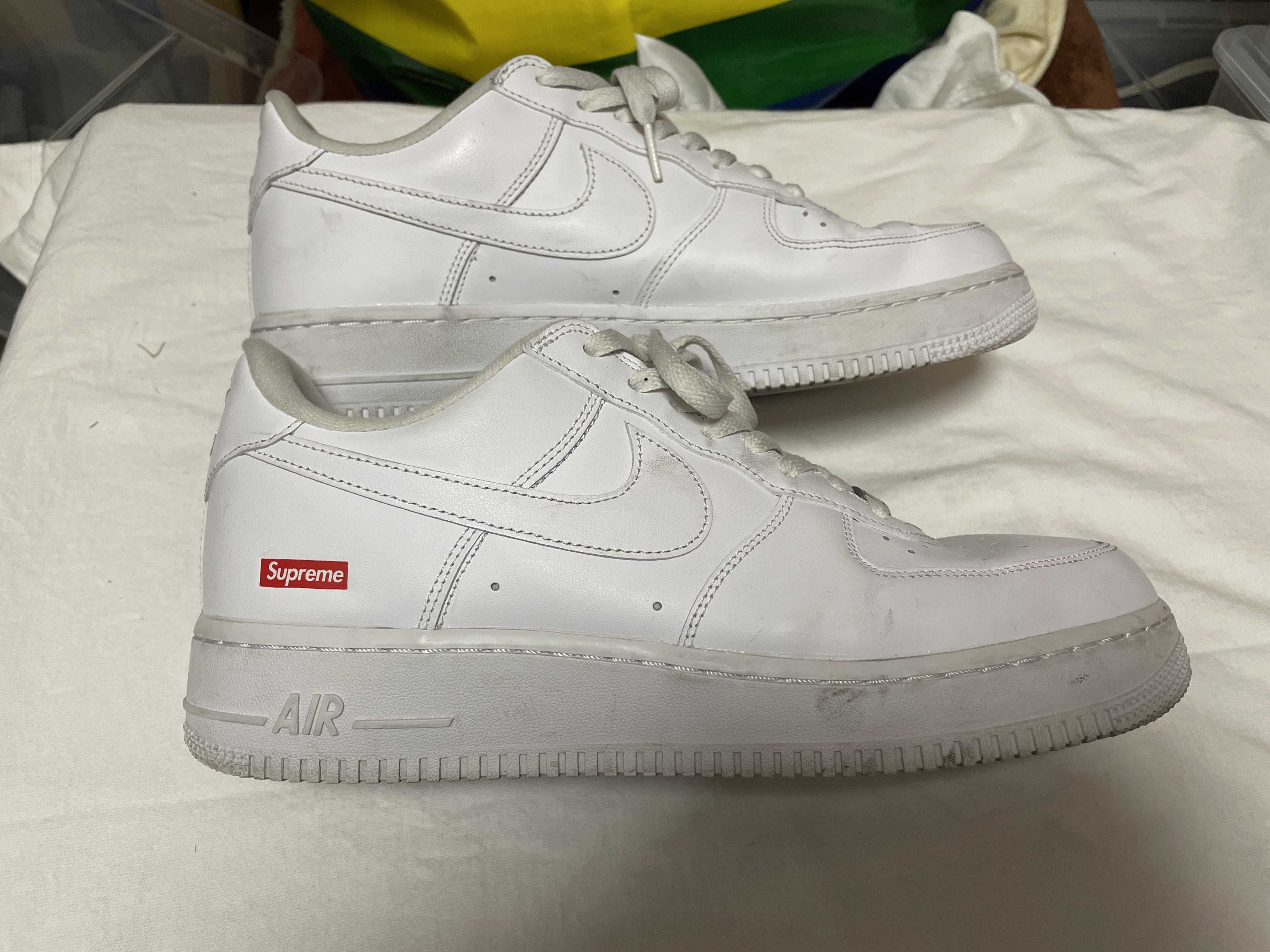 Supreme × Nike Air Force 1 Low "White"