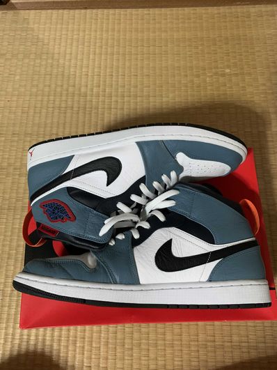 FACETASM × Nike Air Jordan 1 Mid "White/Navy"