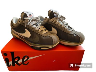 sacai × Nike Zoom Cortez "Iron Grey"