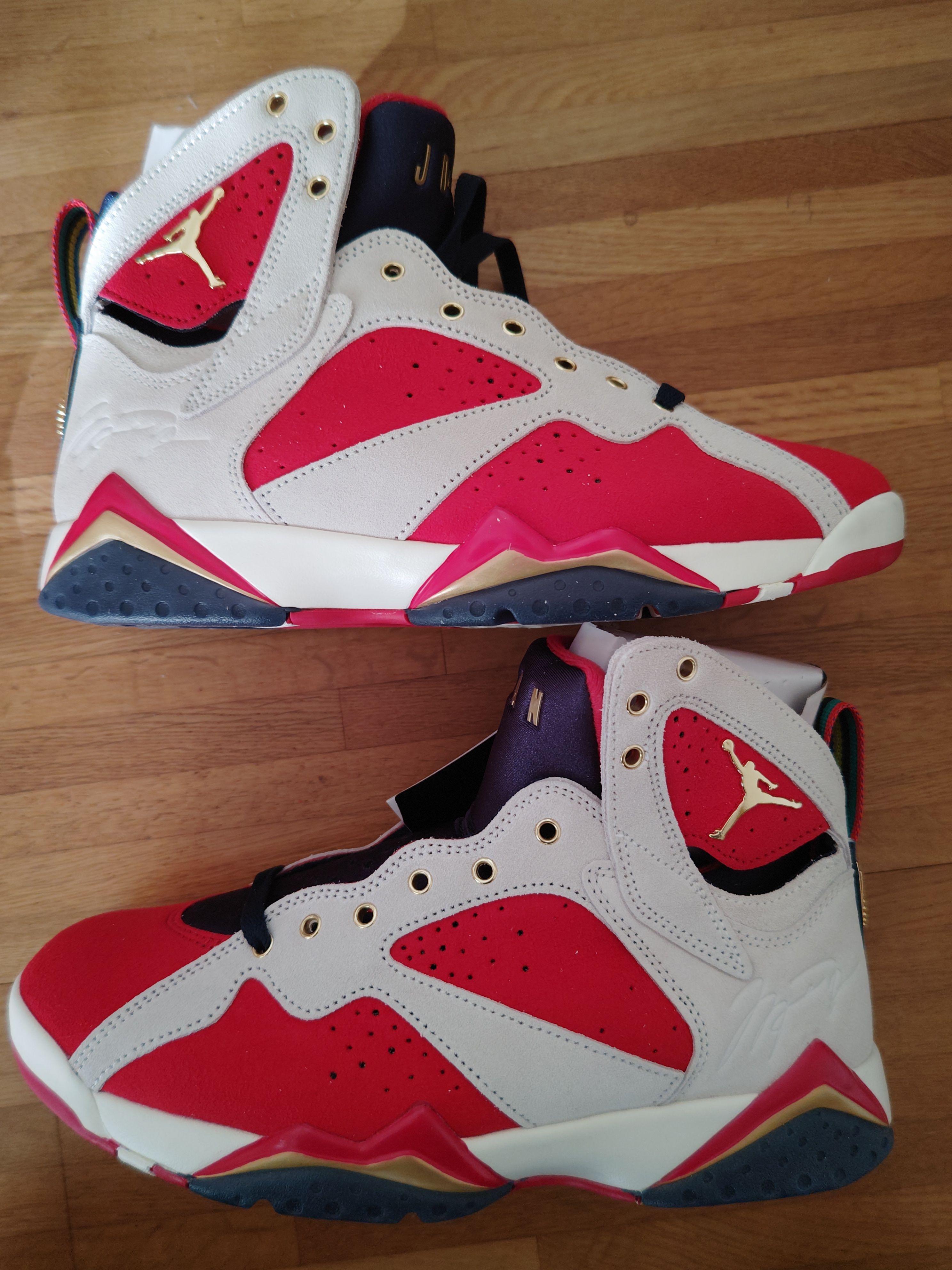 Trophy Room × Nike Air Jordan 7 "True Red and Obsidian"